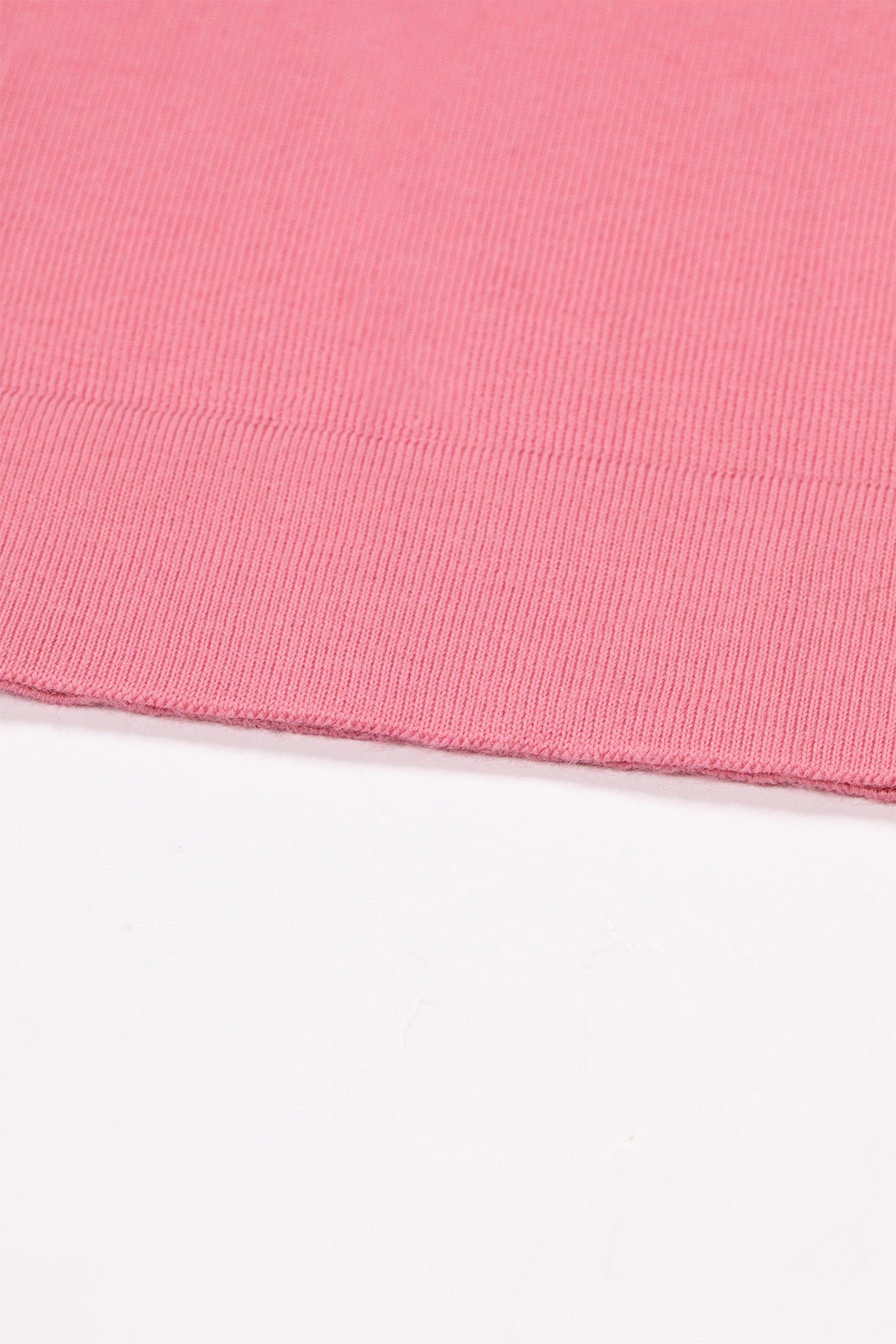 Pink Sleeveless U-Neck Women's Athletic Shirt