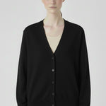 Women's Cardigan with Black Button Details