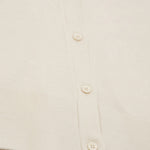 Women's Cardigan with Ecru Button Details