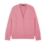 Women's Sweater with Pink Button Details
