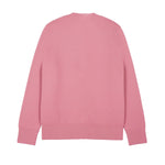 Women's Sweater with Pink Button Details