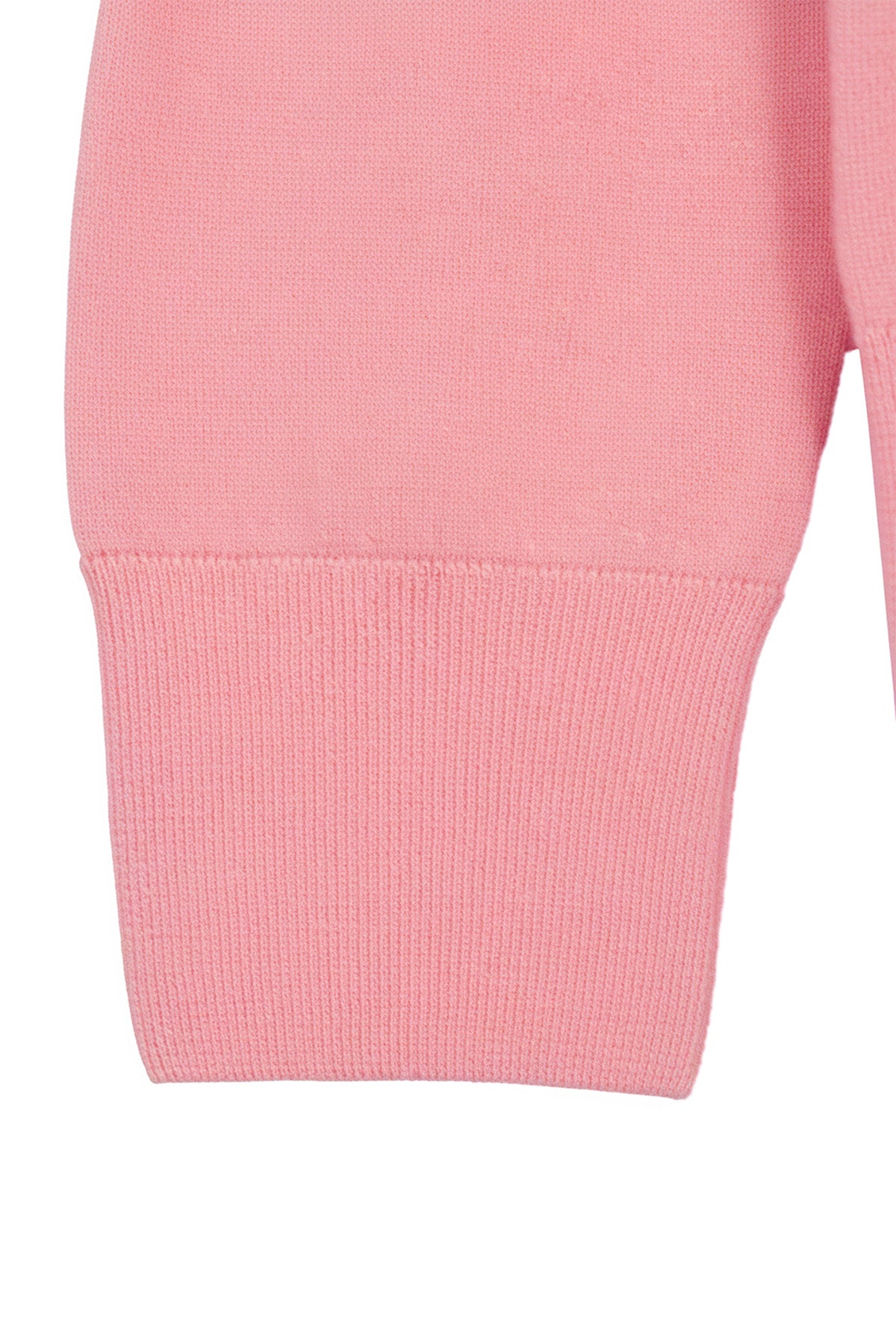 Women's Sweater with Pink Button Details