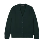 Green Button Detail Women's Cardigan