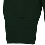 Green Button Detail Women's Cardigan