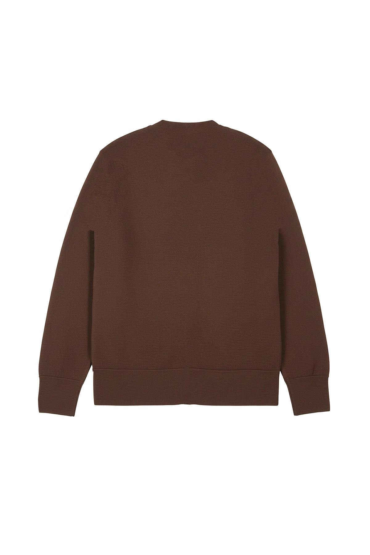 Brown Button Detail Women's Cardigan