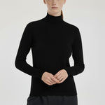 Black Crew Neck Women's Sweater