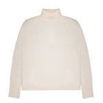 Ecru Fisherman's Neck Women's Sweater