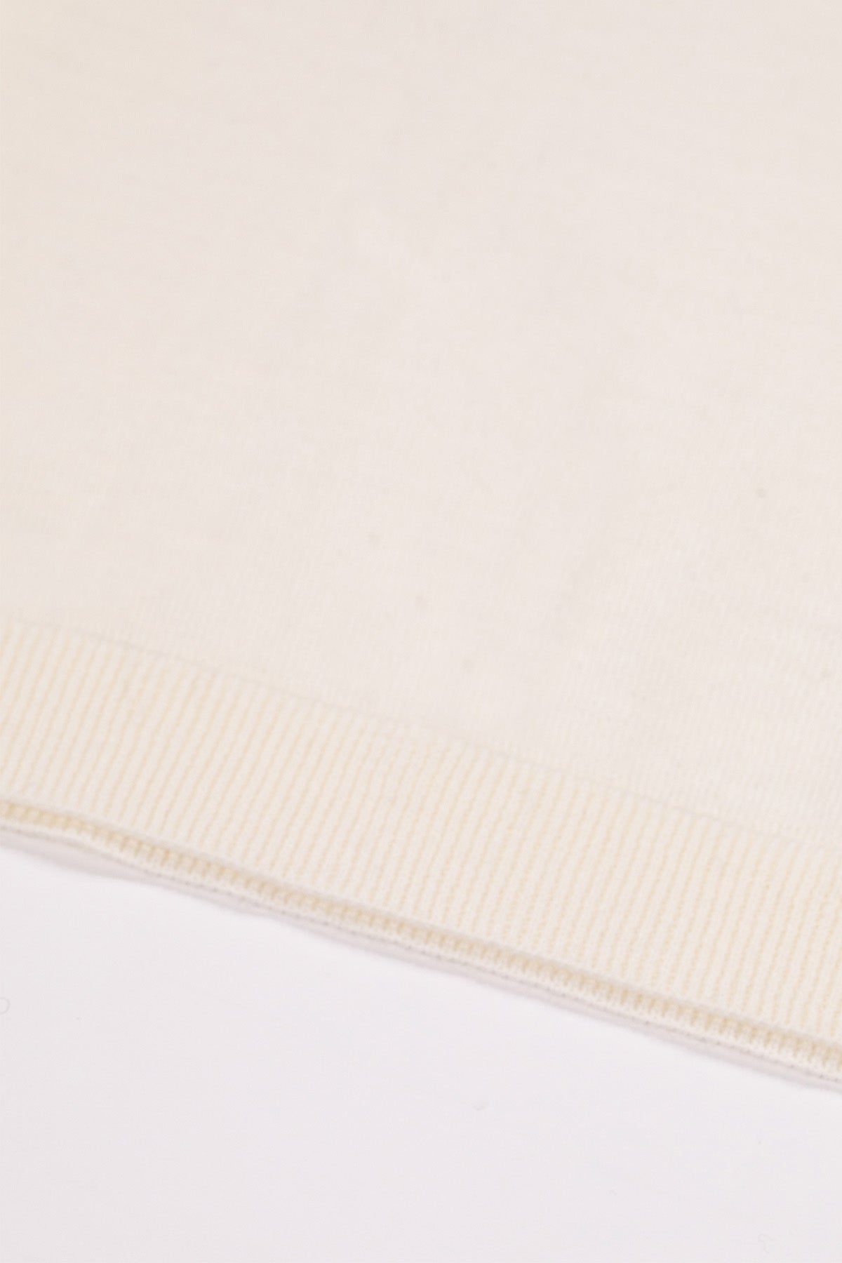 Ecru Fisherman's Neck Women's Sweater