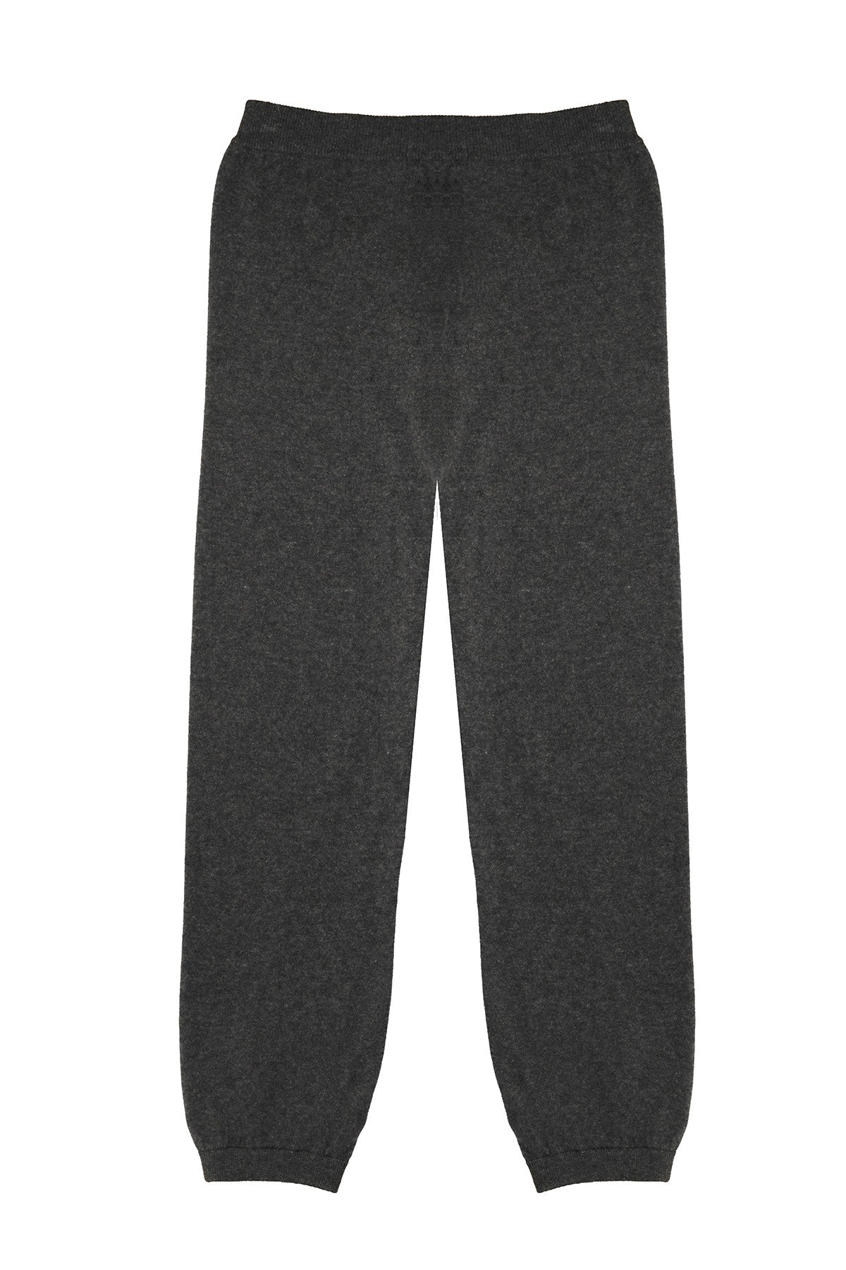 Dark Gray Rib-Bottomed Women's Pants