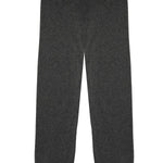 Dark Gray Rib-Bottomed Women's Pants