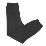 Dark Gray Rib-Bottomed Women's Pants