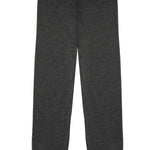 Dark Gray Rib-Bottomed Women's Pants
