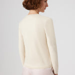 Beige Bicycle Neck Women's T-Shirt