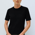 Black Crew Neck Women's Sweater
