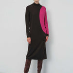 Brown Dress with Collar