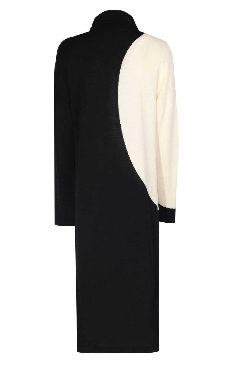 Black Dress with Collar