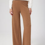 Camel High-Waisted Wide-Leg Women's Pants