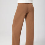 Camel High-Waisted Wide-Leg Women's Pants