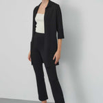 Women's Black Patterned Cardigan