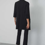 Women's Black Patterned Cardigan