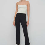 Patterned Black Women's Pants