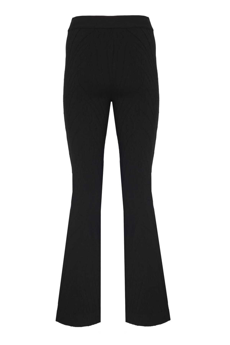 Patterned Black Women's Pants