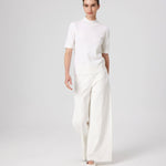 Ecru Half Fisherman's Collar Women's Sweater