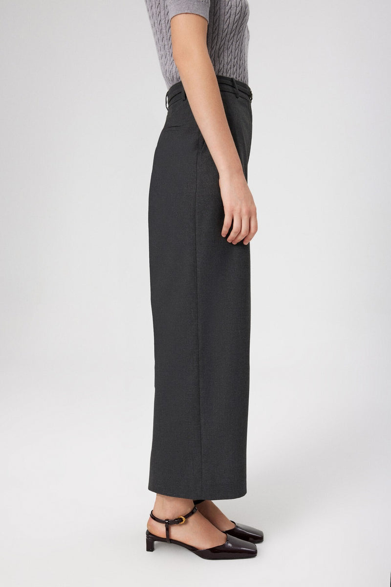 Long Skirt with Slit at the Front