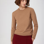 Caramel Bike Neck Knit Women's T-Shirt