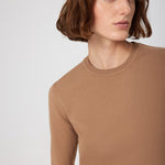 Caramel Bike Neck Knit Women's T-Shirt