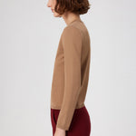 Caramel Bike Neck Knit Women's T-Shirt
