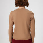 Caramel Bike Neck Knit Women's T-Shirt