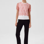 Bone Pink Lace Women's T-Shirt