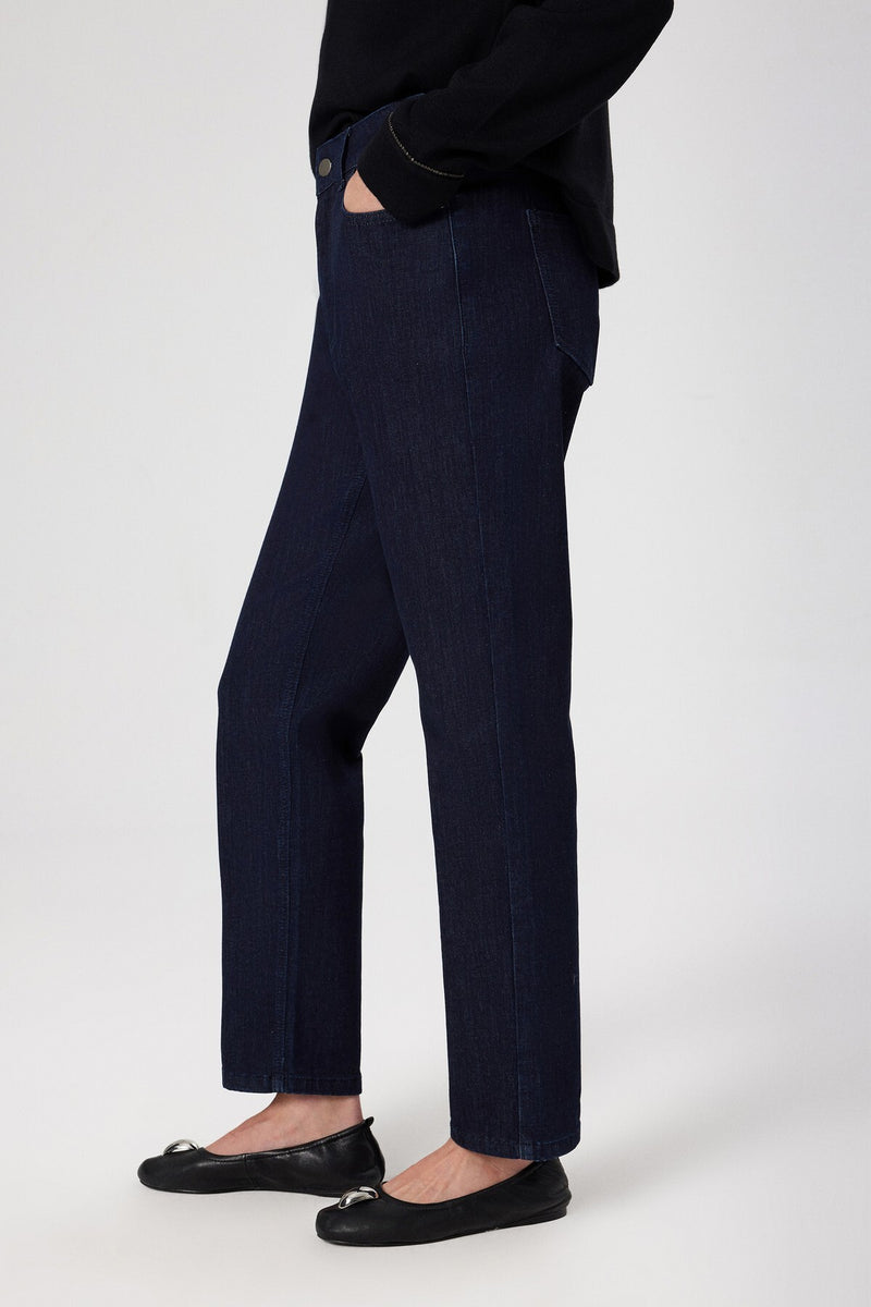 Blue High-Waisted Women's Jeans