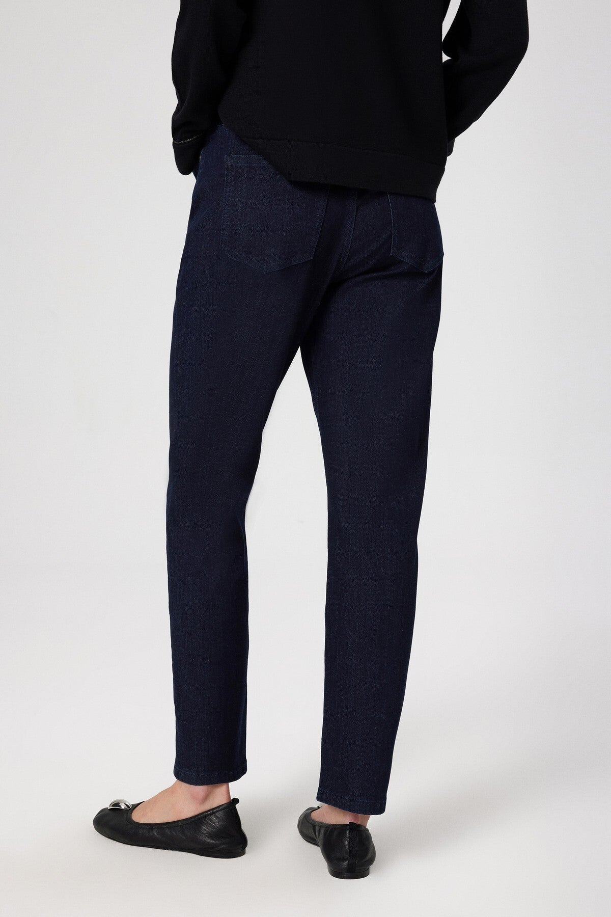 Blue High-Waisted Women's Jeans