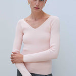 Powder V-Neck Women's Sweater