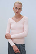 Powder V-Neck Women's Sweater