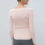 Powder V-Neck Women's Sweater