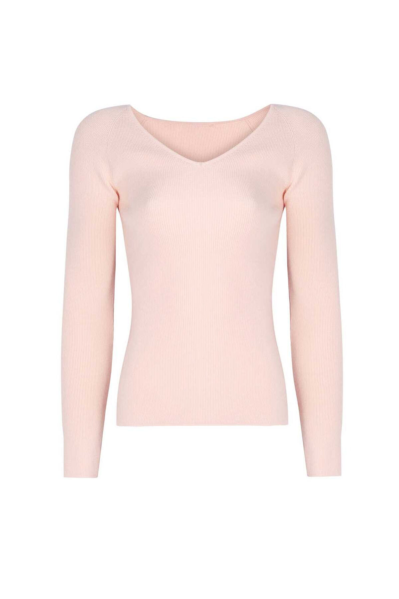Powder V-Neck Women's Sweater