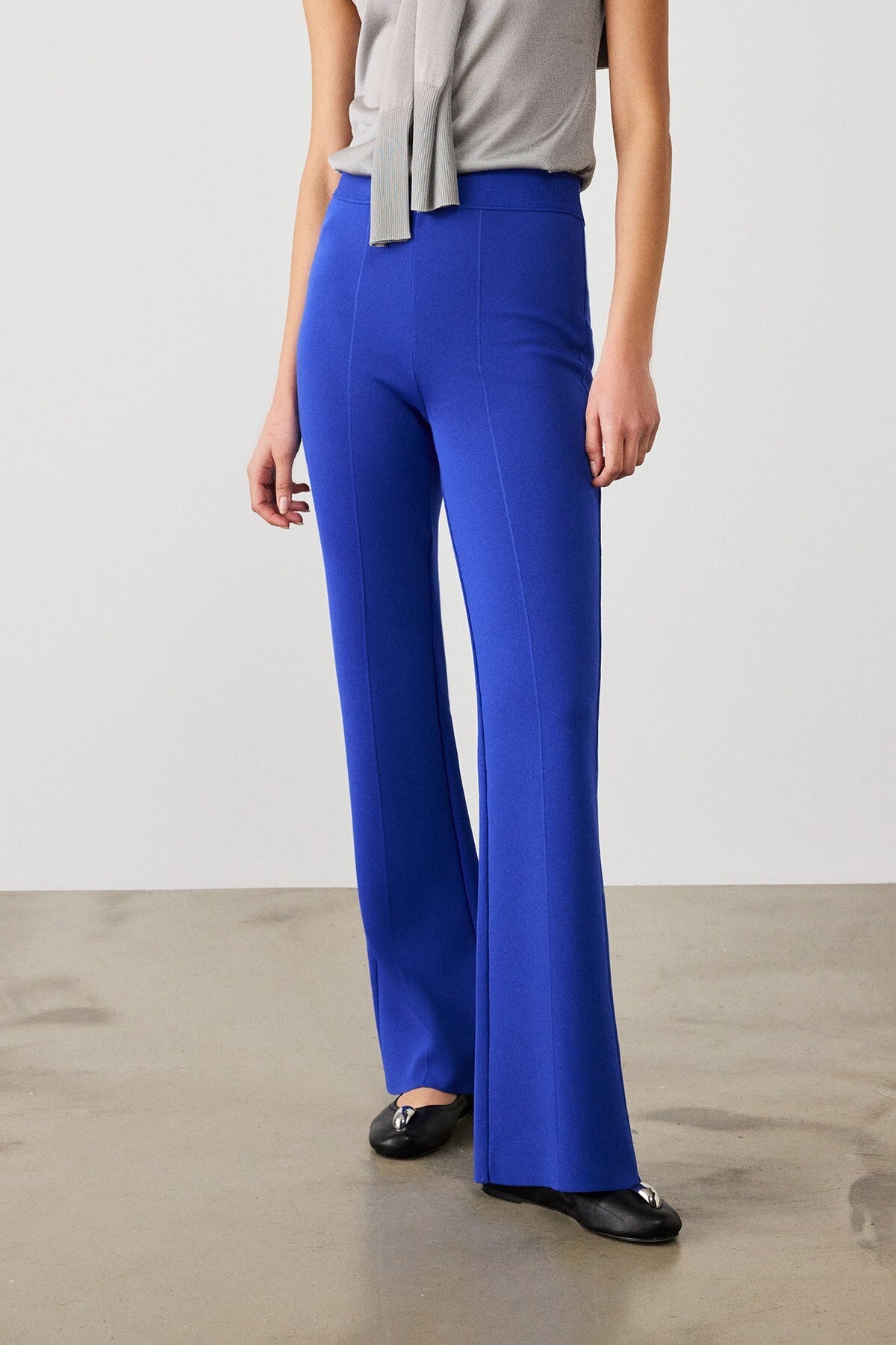 Royal Blue Spanish-Style Women's Pants