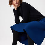 Black Crew Neck Basic Women's Sweater