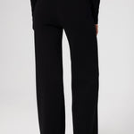 Black Detailed Zippered Women's Pants