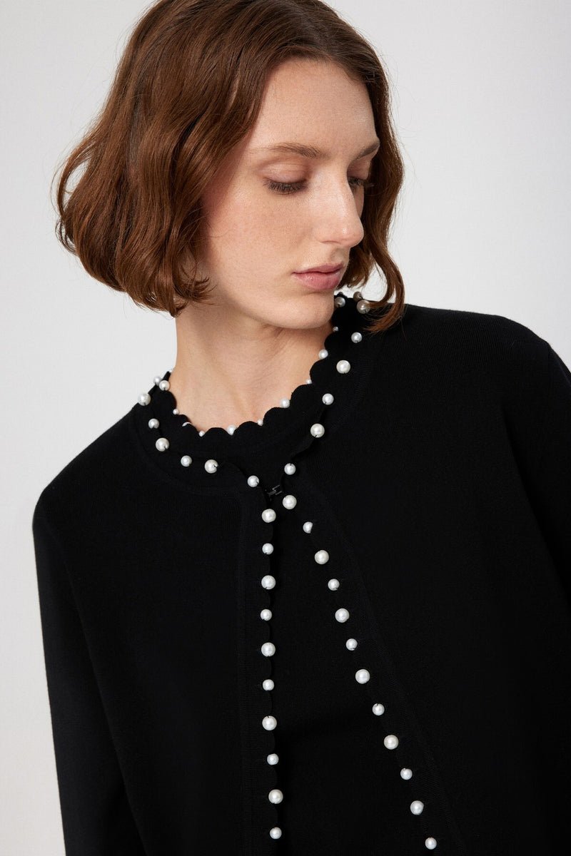 BLACK MARGA CARDIGAN