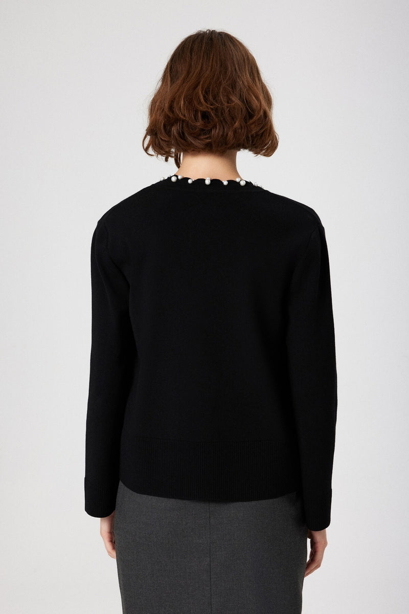 BLACK MARGA CARDIGAN