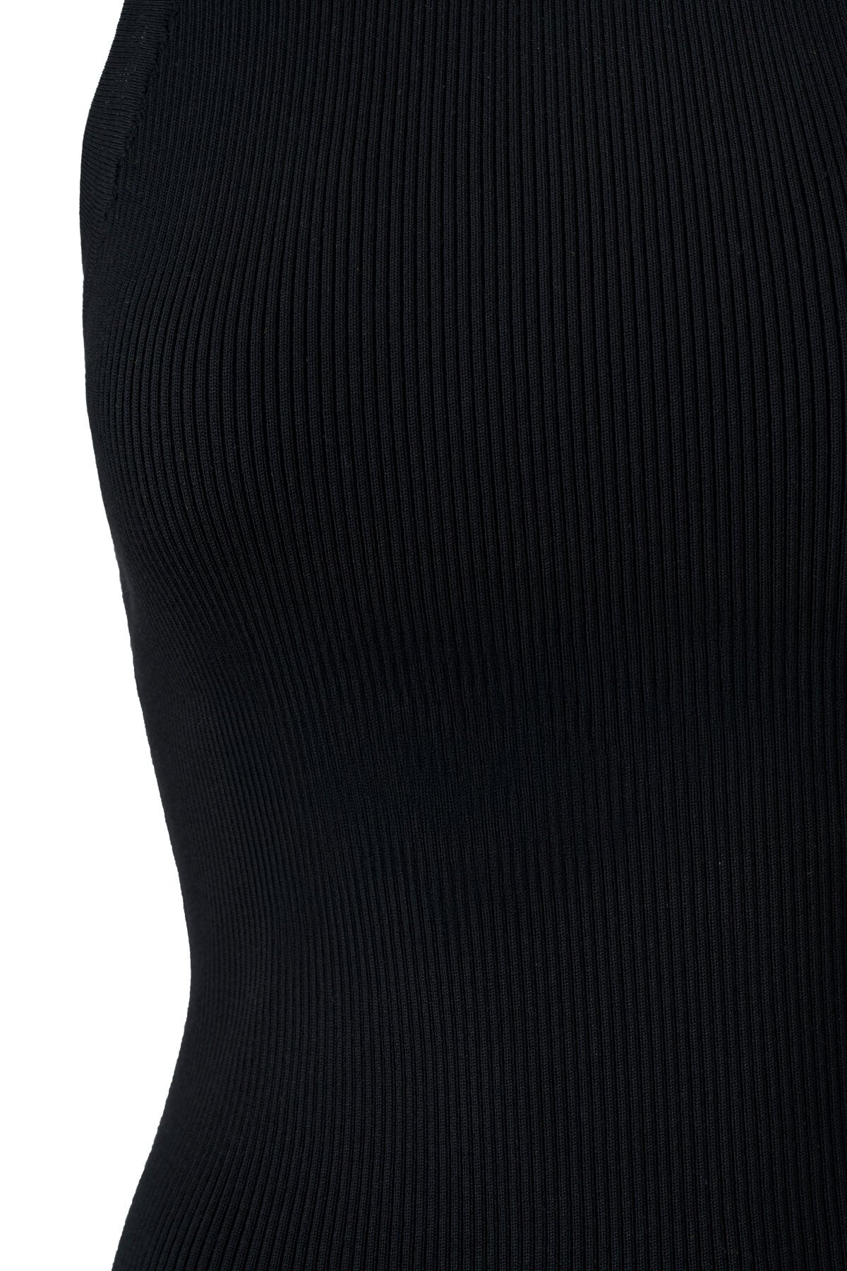 Women's Black Cross-Back Athletic Top