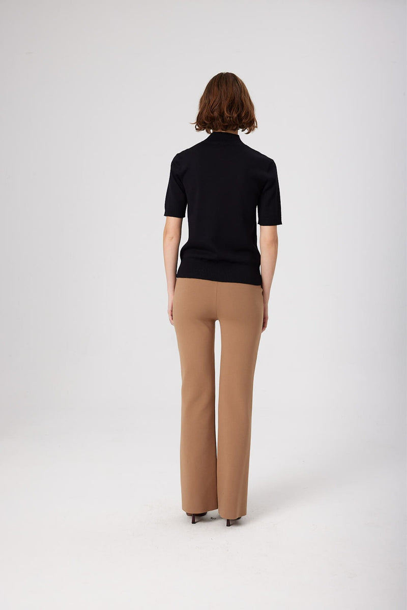 Black Half-Zip Women's Sweater