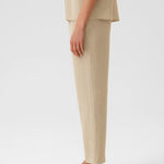Women's Stone-Washed Belted Pocket Detail Pants