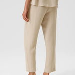 Women's Stone-Washed Belted Pocket Detail Pants