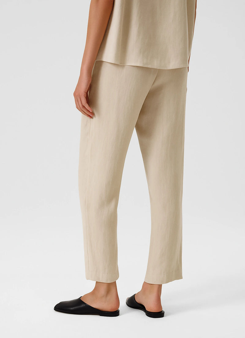 Women's Stone-Washed Belted Pocket Detail Pants