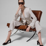 Women's Stone Pocket Detailed Wide Leg Pants